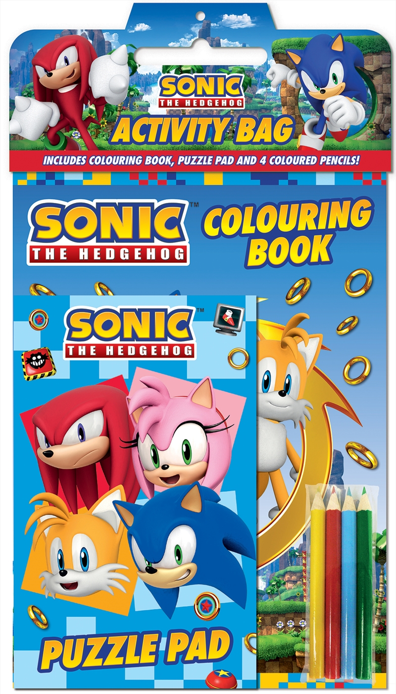 Sonic the Hedgehog: Activity Bag (Sega)/Product Detail/Kids Activity Books
