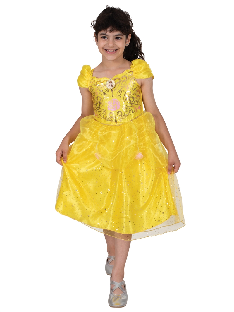 Belle Deluxe Sparkle Costume - Size 3-5 Yrs/Product Detail/Costumes