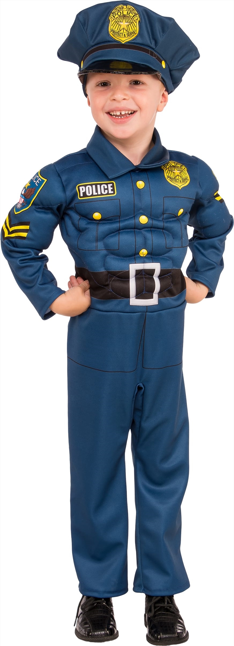 Top Cop Deluxe Policeman Costume - Size Xs/Product Detail/Costumes