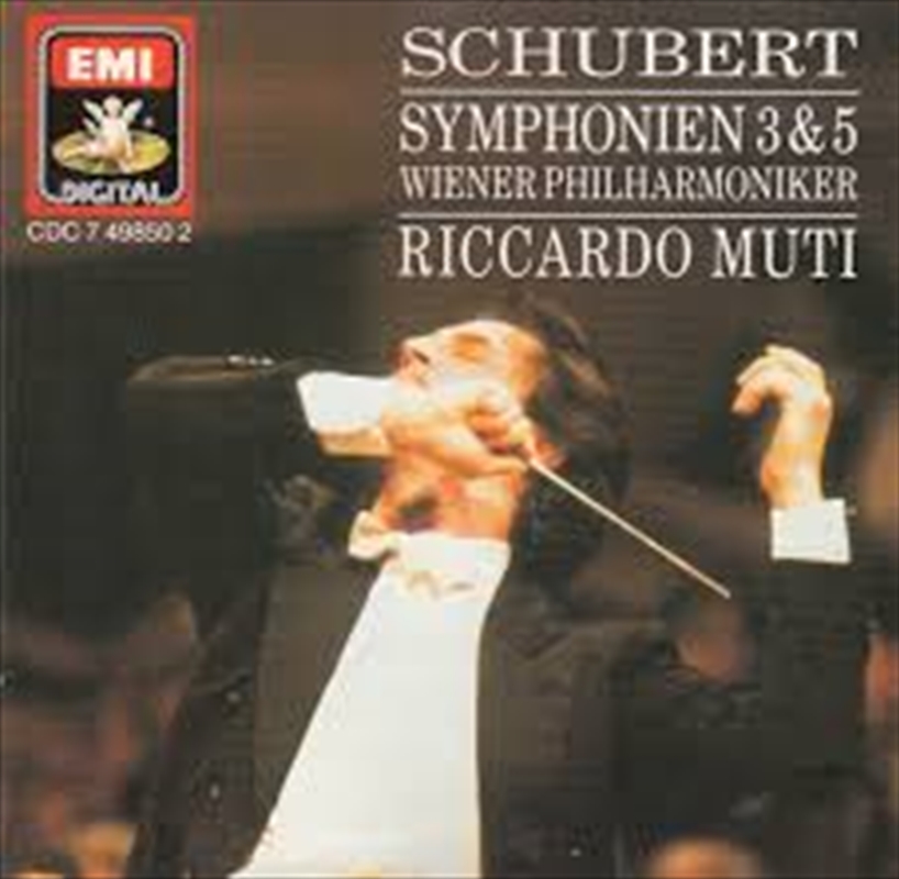 Schubert Symphony 3-5 (Fr/Product Detail/Classical