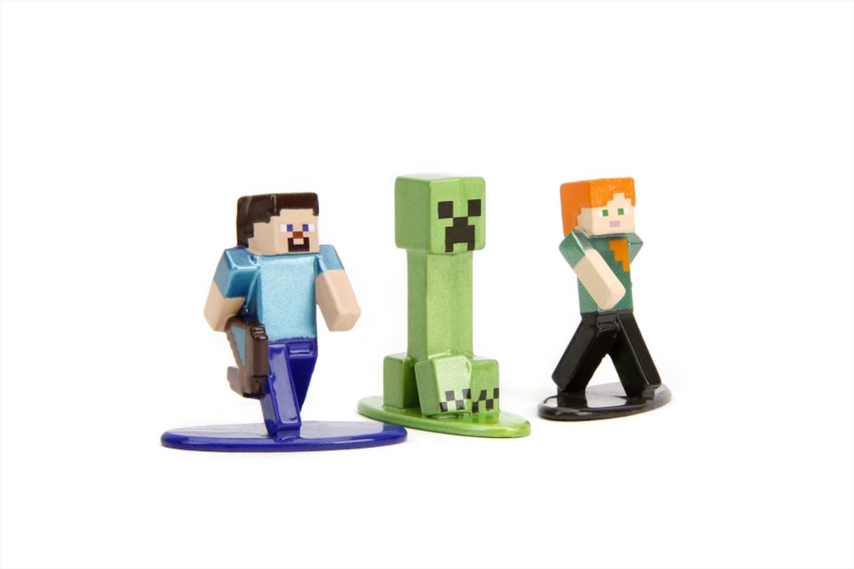 Minecraft - Nano MetalFig 3-Pack/Product Detail/Figurines