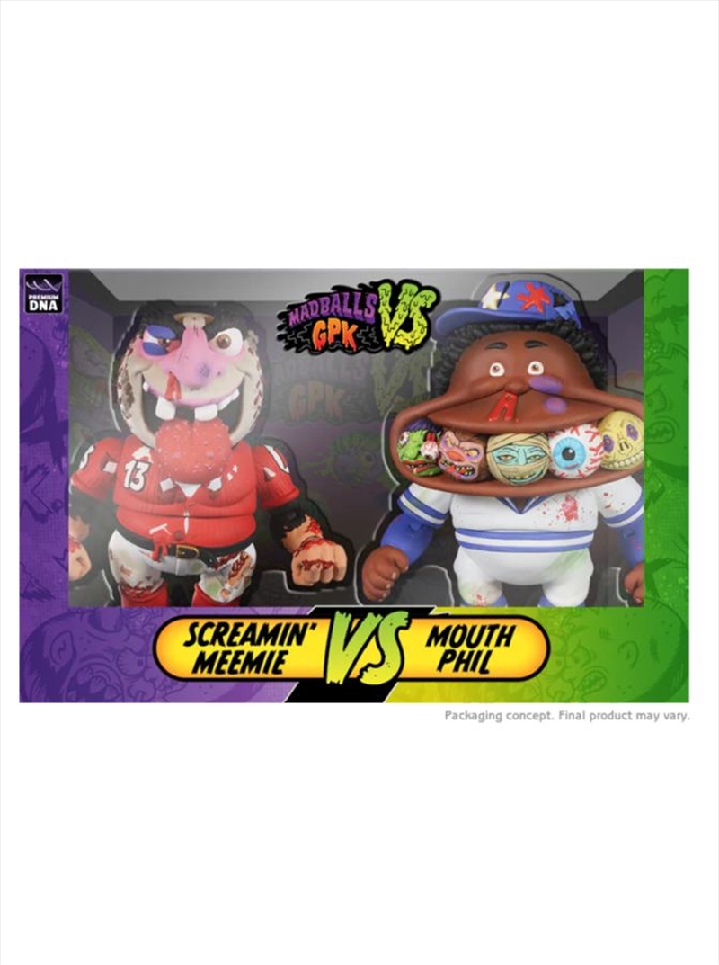 Madballs vs GPK - Mouth Phil vs Screamin' Meemie Action Figure Set/Product Detail/Figurines
