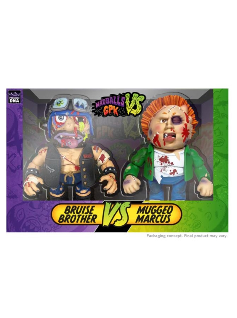 Madballs vs GPK - Mugged Marcus vs Bruise Brother Action Figure Set/Product Detail/Figurines