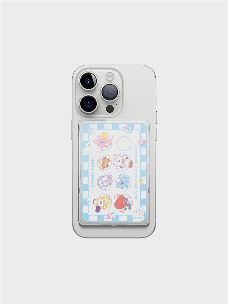 Bt21 - On The Cloud Collection Elago Mac Safe Clear Card Pocket/Product Detail/Accessories