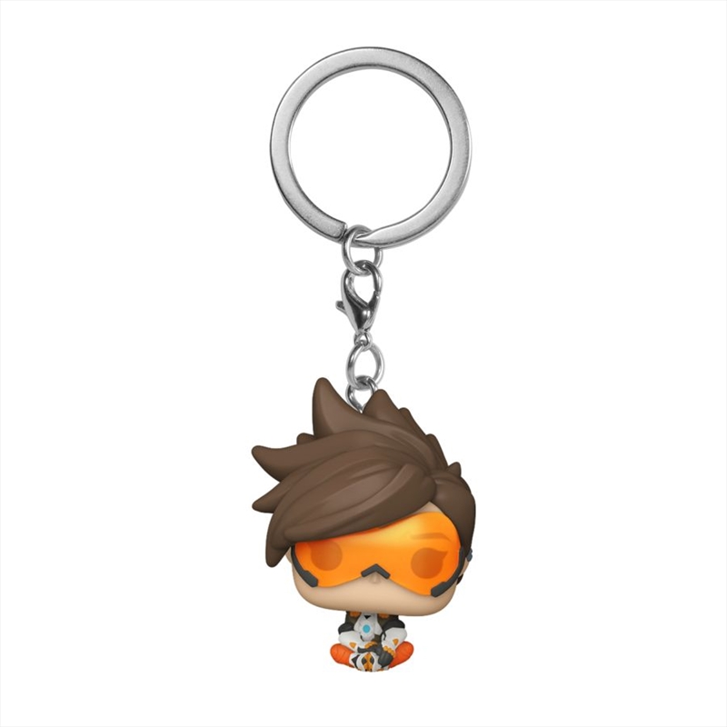 Overwatch 2 - Tracer US Exclusive Pop! Keychain [RS]/Product Detail/Pop Vinyl Keychains