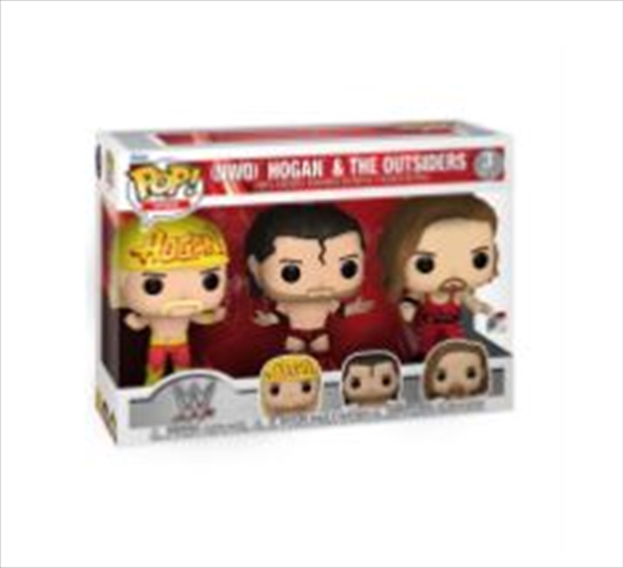 WWE - Hulk Hogan & The Outsiders Pop! 3-Pack/Product Detail/Sport