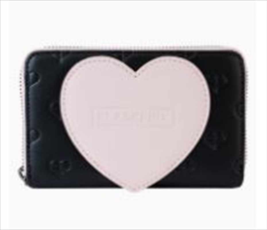 Blackpink - All-Over-Print Heart Zip Around Wallet/Product Detail/Wallets