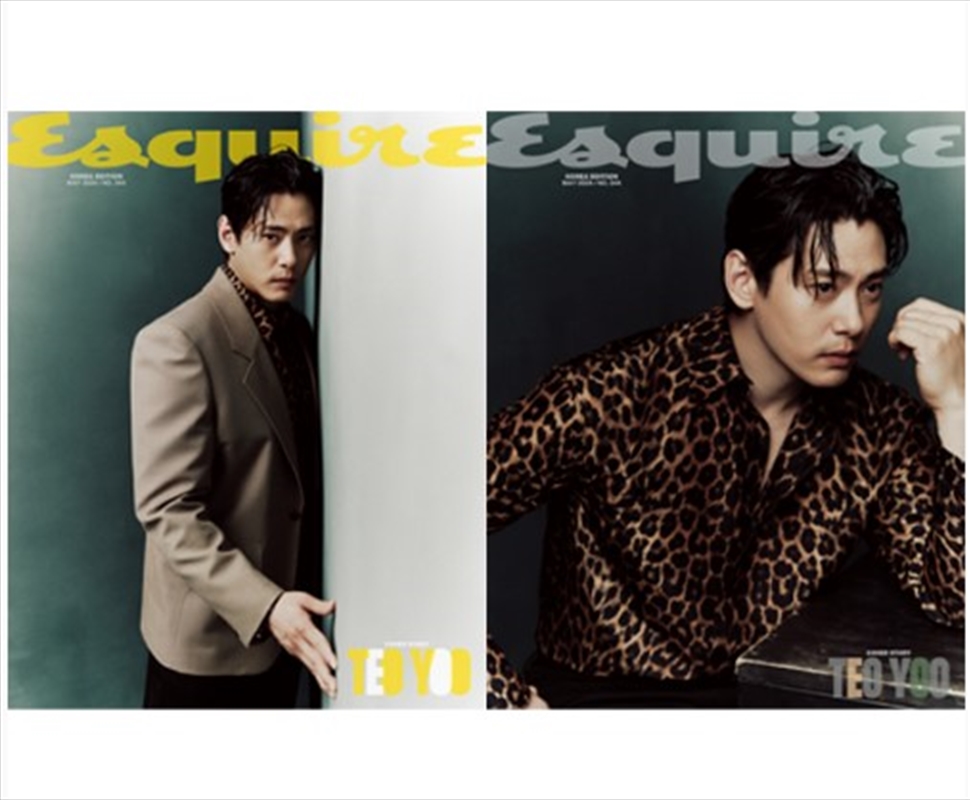 Esquire 2024. 05 (Cover : Yoo Teo) (Random Cover)/Product Detail/World