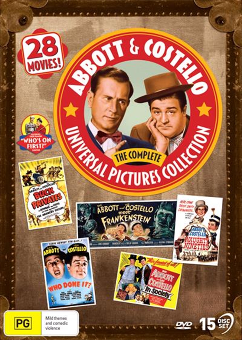 Abbott And Costello  Complete Universal Pictures Collection/Product Detail/Comedy