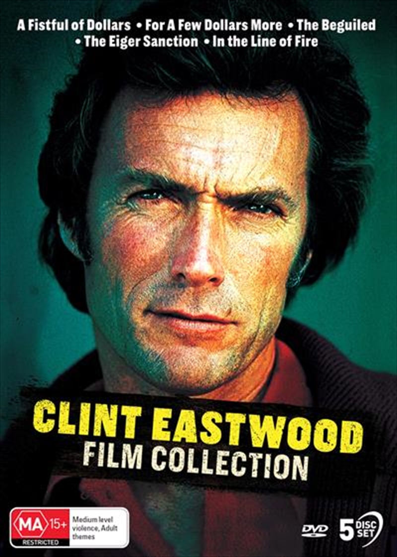 A Fistful Of Dollars / For A Few Dollars More / The Beguiled / The Eiger Sanction / In The Line Of F/Product Detail/Classic