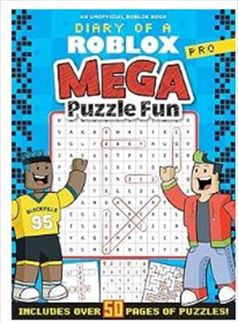 Diary of a Roblox Pro: Mega Puzzle Fun/Product Detail/Kids Activity Books
