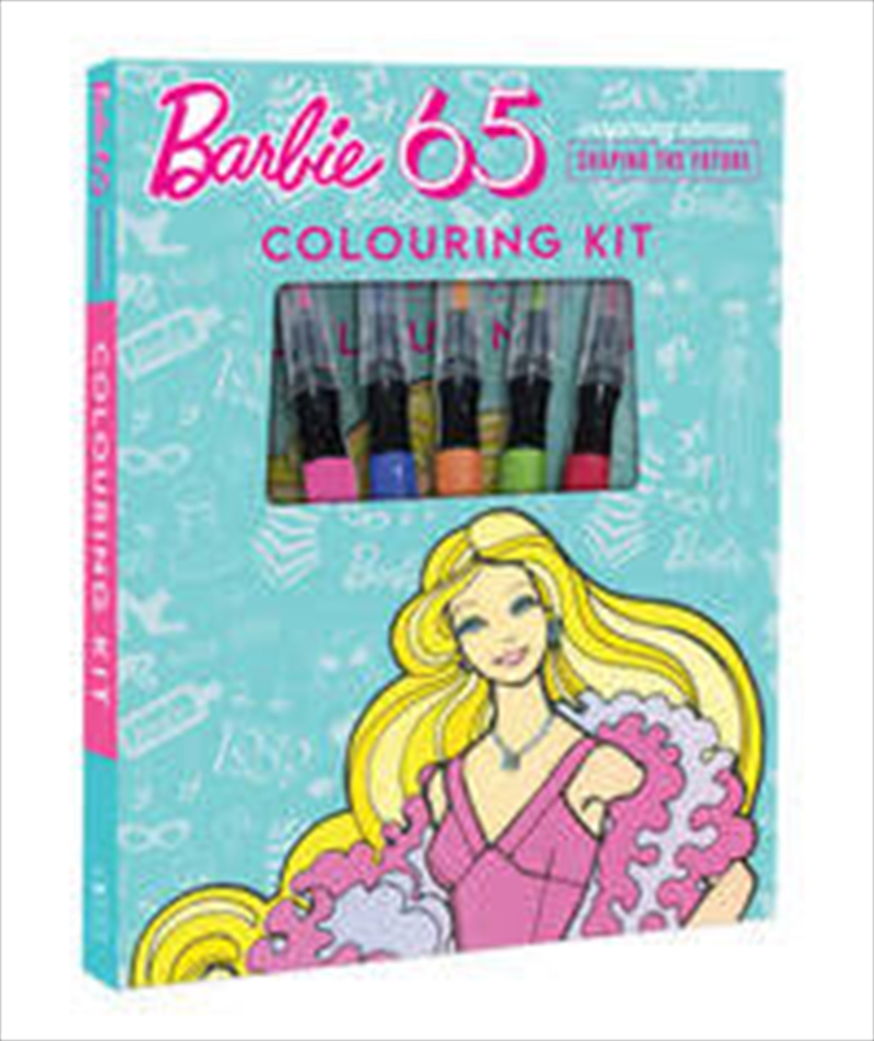Barbie 65th Anniversary: Adult Colouring Kit (Mattel)/Product Detail/Adults Colouring