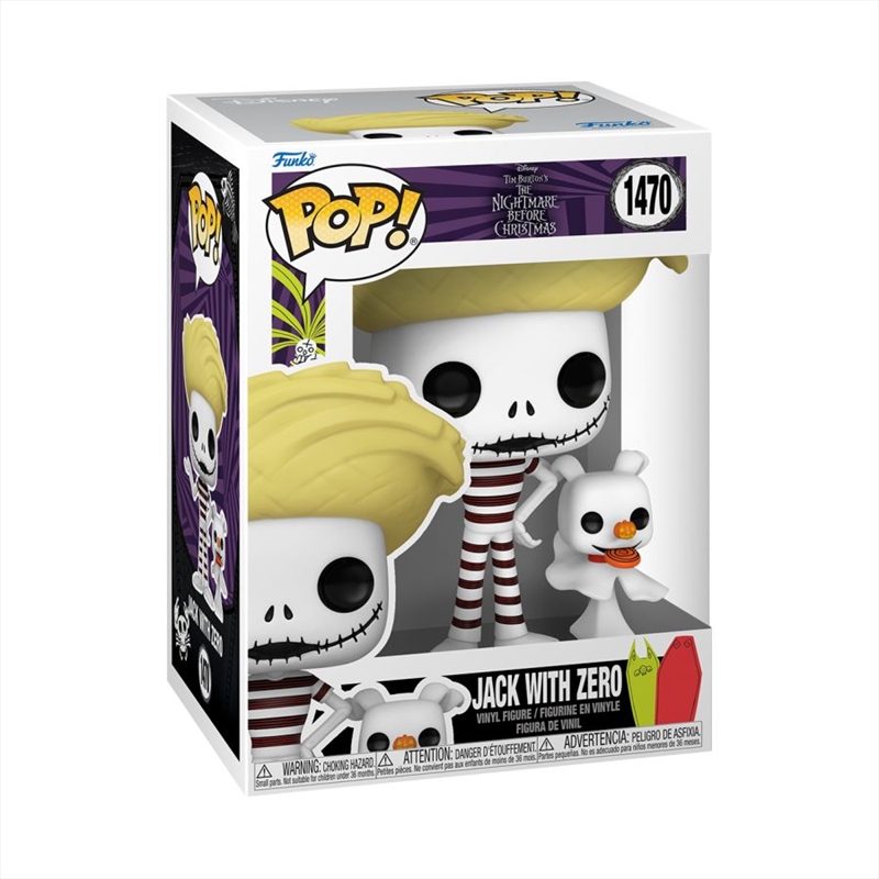 The Nightmare Before Christmas - Jack with Zero Pop! Vinyl/Product Detail/Movies