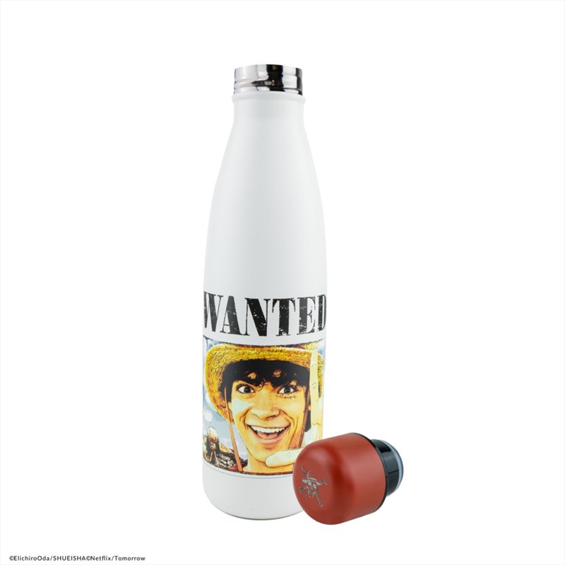 One Piece (2023) - Wanted Luffy Water Bottle/Product Detail/Drink Bottles