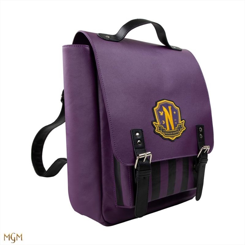 Wednesday (TV) - Nevermore Academy Backpack (Purple)/Product Detail/Bags