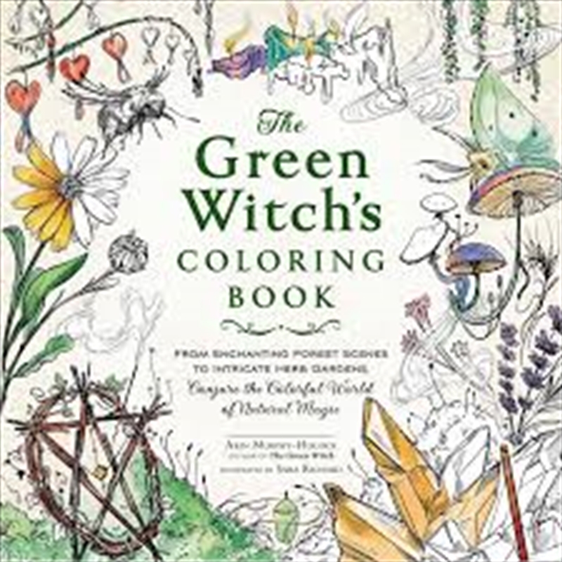 Green Witch's Coloring Book/Product Detail/Family & Health