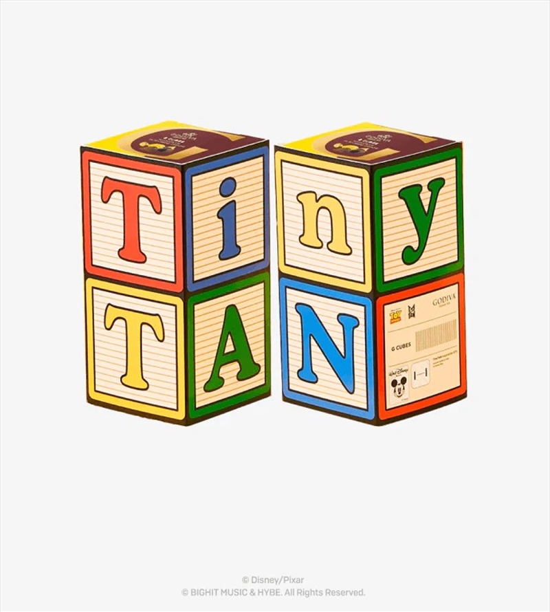 Bts - Tinytan X Toystory Godiva Chocolate Caramel G-Cubes (Letter)/Product Detail/World