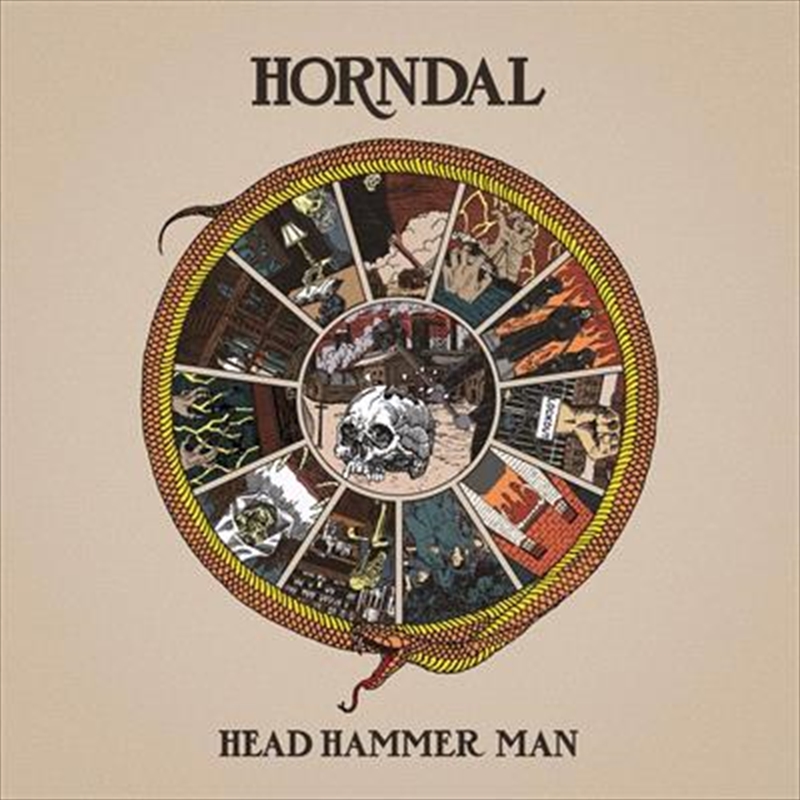 Head Hammer Man (Black Ice Transparent Vinyl)/Product Detail/Metal