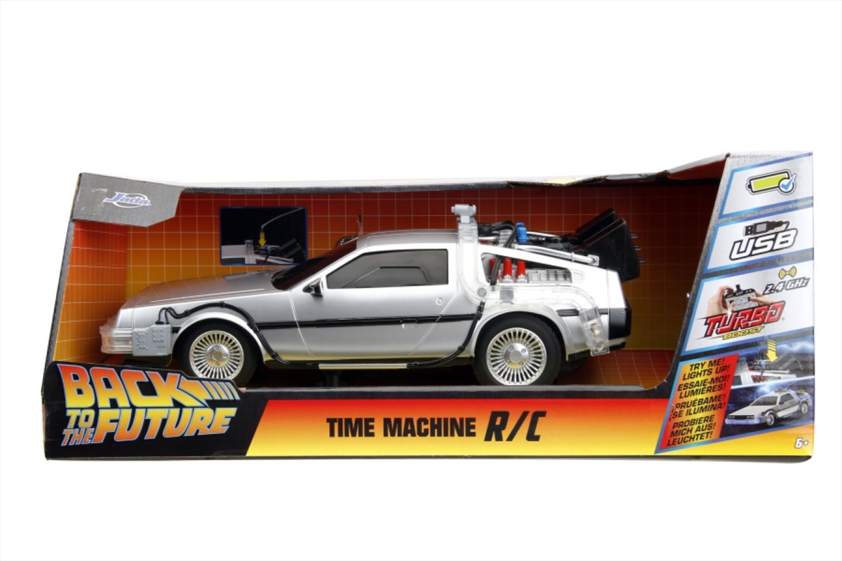 Back to the Future - Time Machine Remote Control 1:16 Scale Vehicle (with Light Up Function)/Product Detail/Toys