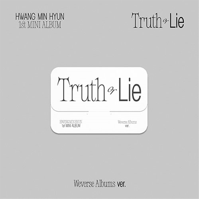 Truth Or Lie: 1st Mini Album Weverse/Product Detail/World