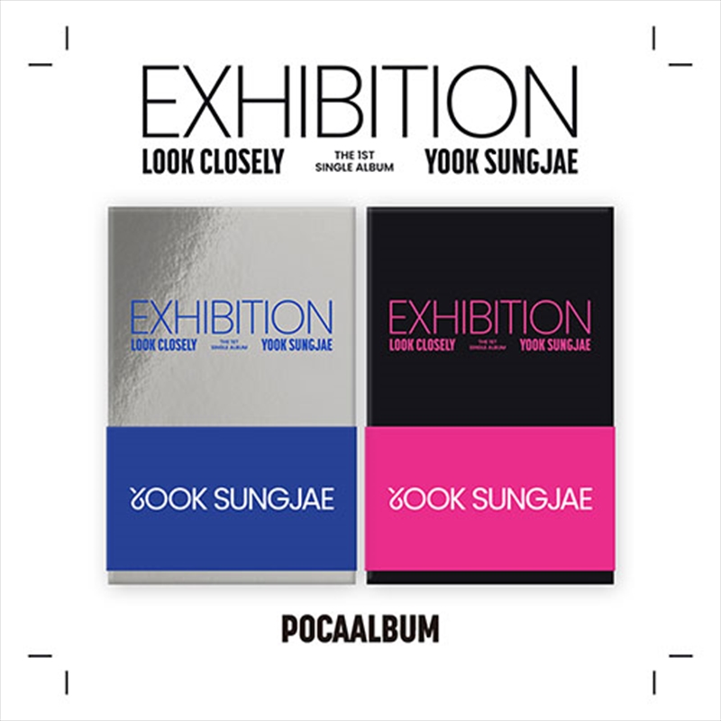 Yook Sung Jae - Exhibition : Look Closely (Poca Album) RANDOM/Product Detail/World