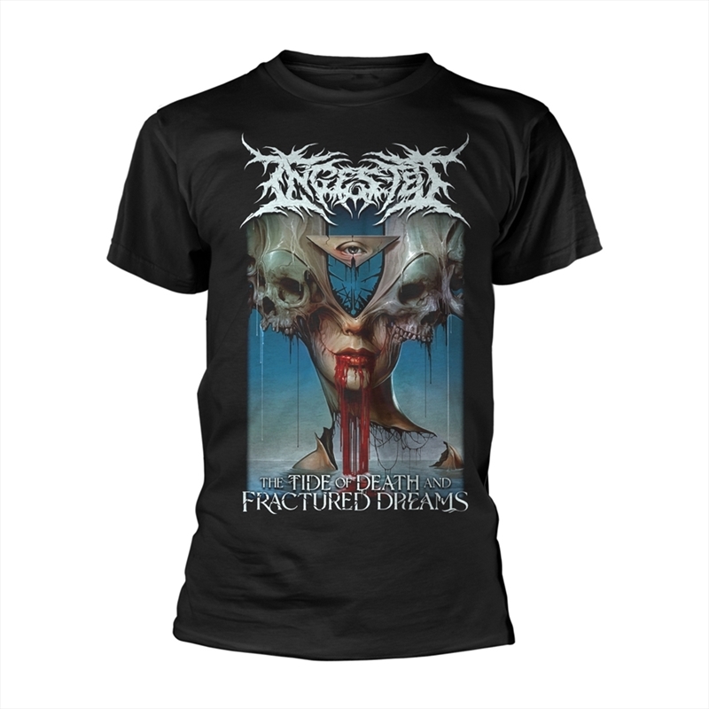 The Tide Of Death And Fractured Dreams - Black - LARGE/Product Detail/Shirts