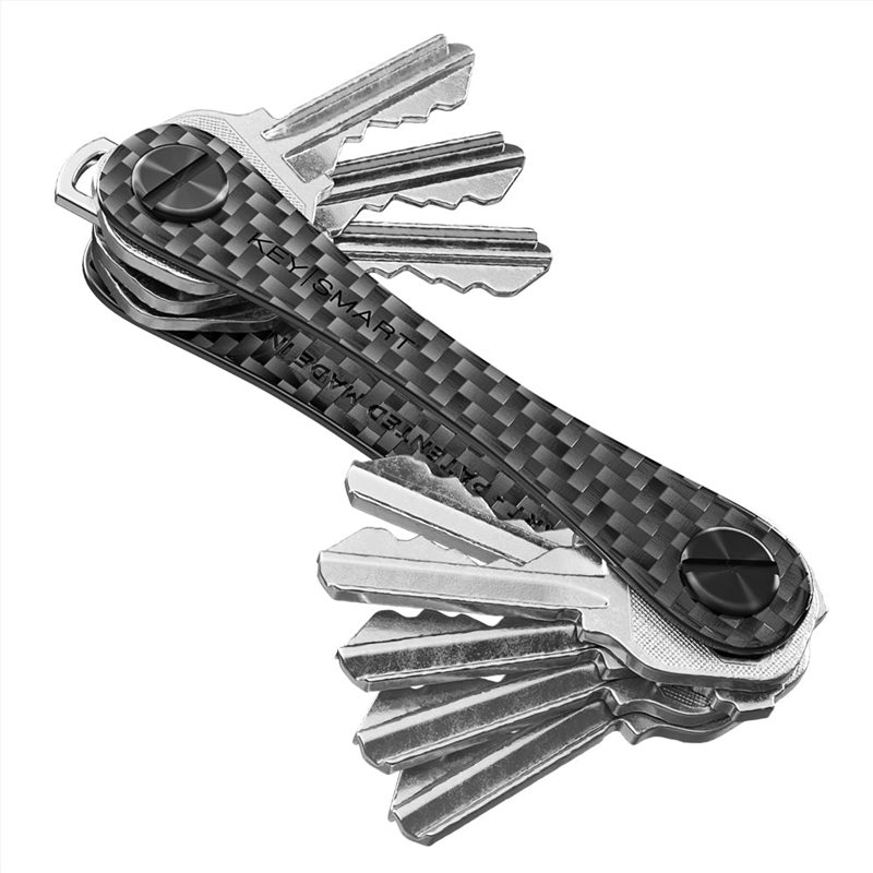 KeySmart Original - Compact Key Holder and Keychain Organiser (Up to 8 Keys) - Carbon Fiber 3K/Product Detail/Wallets