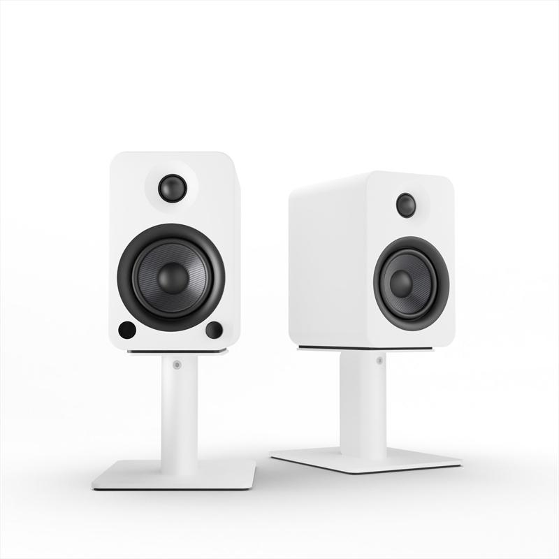 Kanto YU4 140W Powered Bookshelf Speakers with Bluetooth® and Phono Preamp - Pair, Matte White with/Product Detail/Speakers