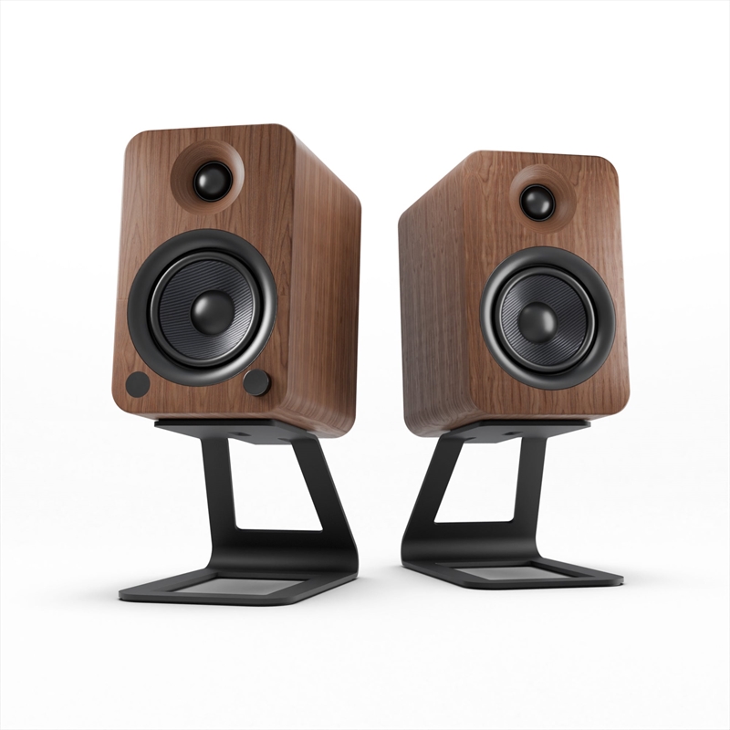 Kanto YU4 140W Powered Bookshelf Speakers with Bluetooth® and Phono Preamp - Pair, Walnut with SE4 B/Product Detail/Speakers