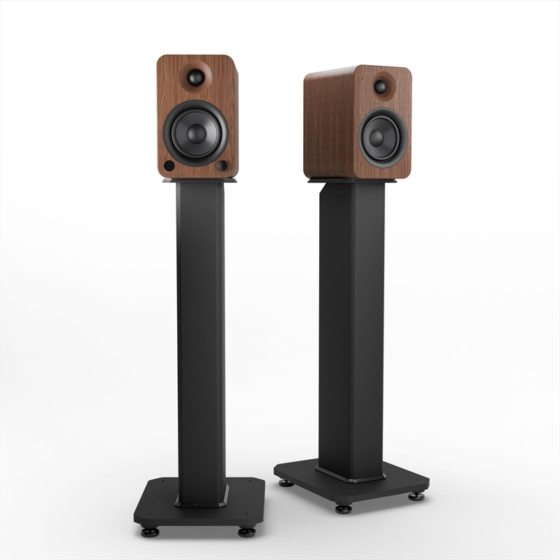 Kanto YU4 140W Powered Bookshelf Speakers with Bluetooth® and Phono Preamp - Pair, Walnut with SX26/Product Detail/Speakers