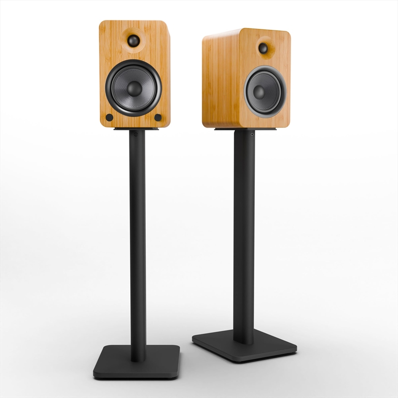 Kanto YU6 200W Powered Bookshelf Speakers with Bluetooth® and Phono Preamp - Pair, Bamboo with SP26P/Product Detail/Speakers