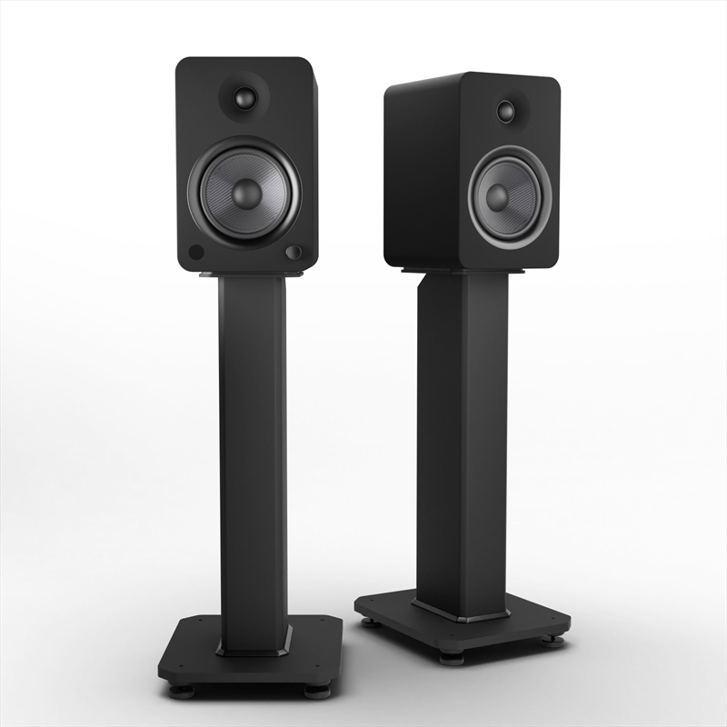 Kanto YU6 200W Powered Bookshelf Speakers with Bluetooth® and Phono Preamp - Pair, Matte Black with/Product Detail/Speakers