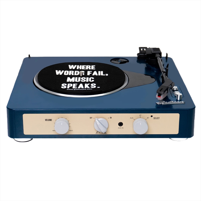 Gadhouse Brad MKII Record Player - Navy/Product Detail/Turntables