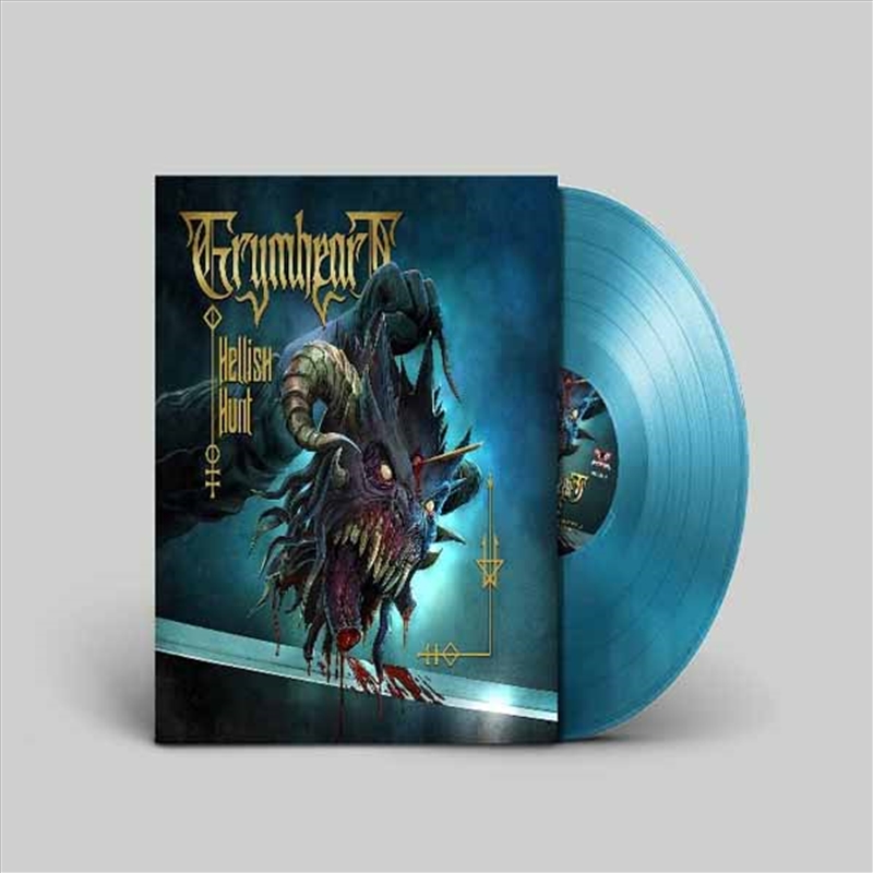 Hellish Hunt (Transparent Turquoise Vinyl)/Product Detail/Metal