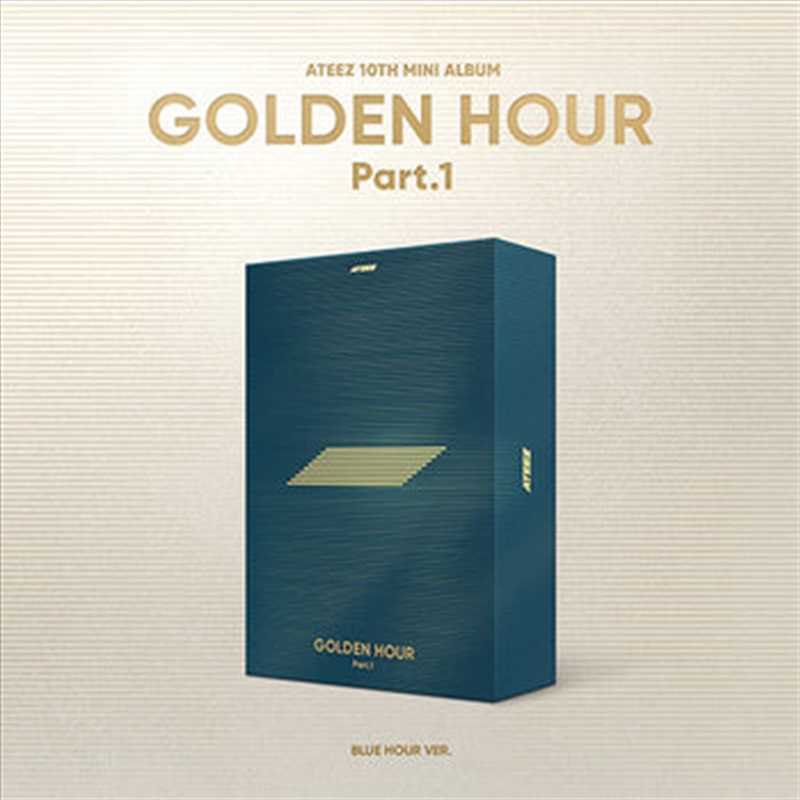 Ateez - Golden Hour : Part.1 Toktoq Gift Photobook Blue Hour Ver./Product Detail/World