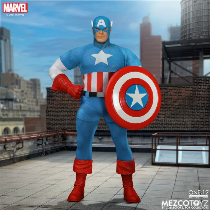 Captain America - Silver Age Edition 1:12 Collective Figure/Product Detail/Figurines