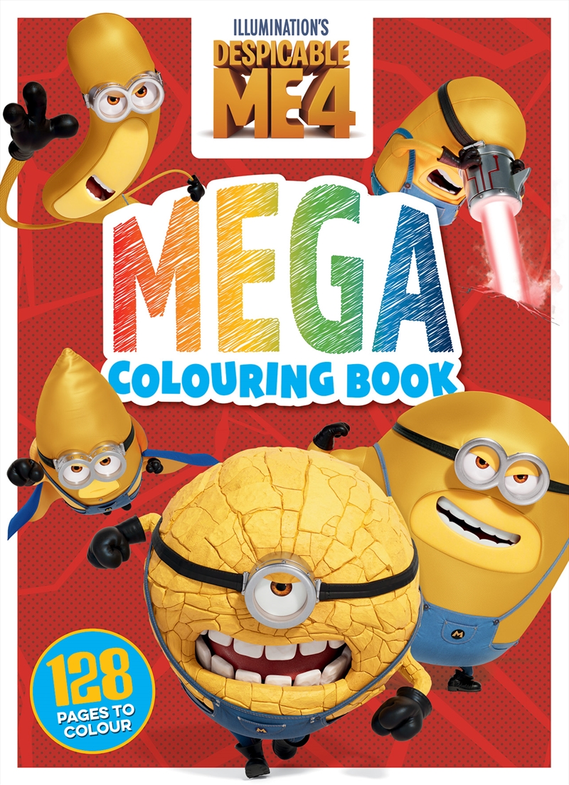 Despicable Me 4: Mega Colouring Book/Product Detail/Kids Colouring