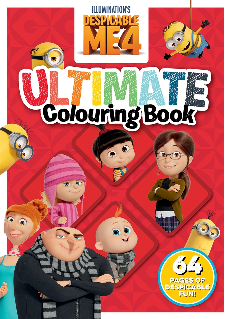 Despicable Me 4: Ultimate Colouring Book/Product Detail/Kids Colouring