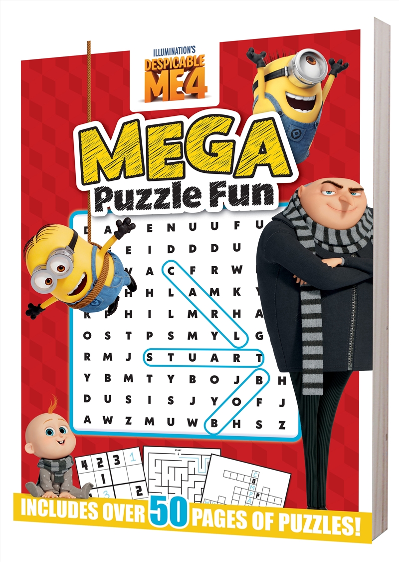 Despicable Me 4: Mega Puzzle Fun/Product Detail/Kids Activity Books
