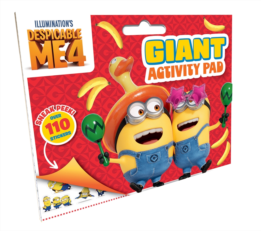 Despicable Me 4: Giant Activity Pad/Product Detail/Kids Activity Books