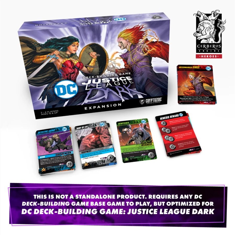 DC Comics - Justice League Dark Deck-Building Game [Expansion Set]/Product Detail/Card Games