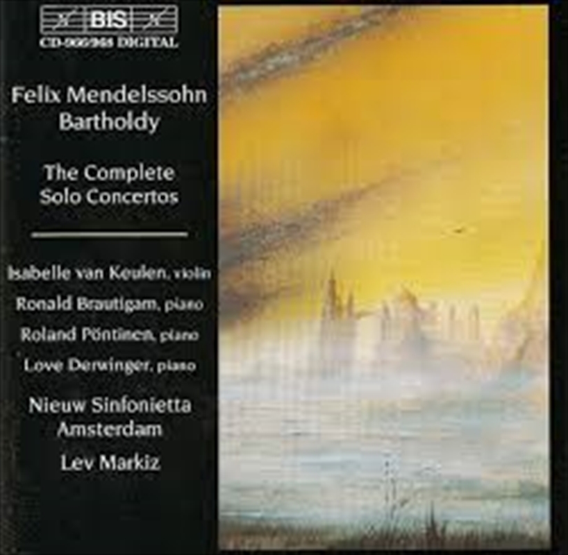 Mendelssohn: Solo Concerto Complete/Product Detail/Classical
