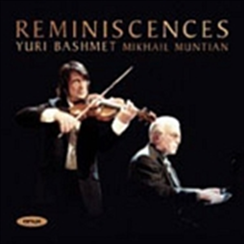 Reminscences: Encores For Violin/Product Detail/Classical