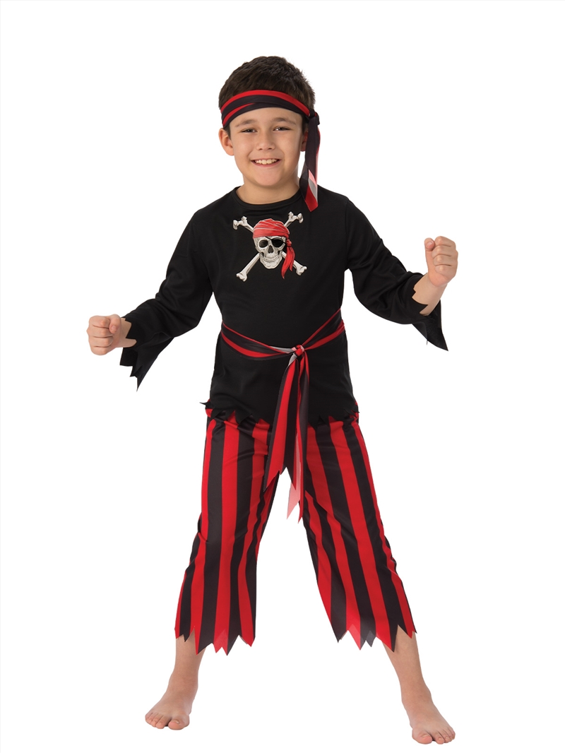 Pirate Boy Costume - Size 3-5Yrs/Product Detail/Costumes