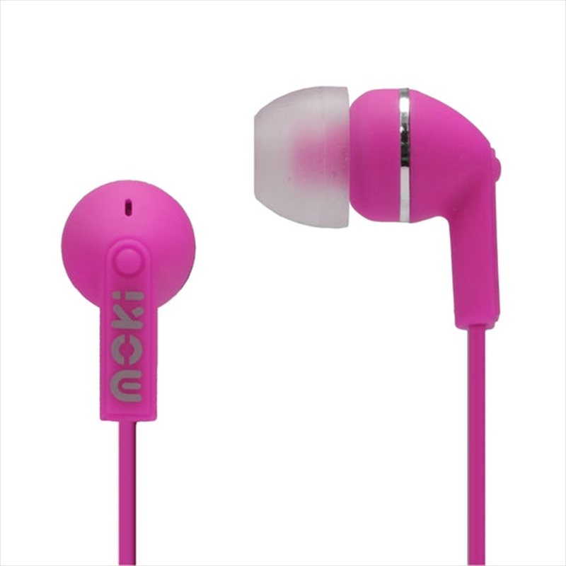 Moki Dots Noise Isolation Earbud - Pink/Product Detail/Headphones