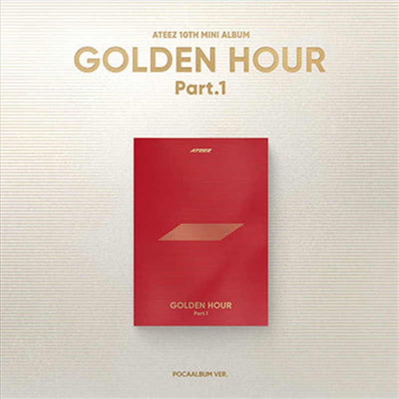 Ateez - 10Th Mini Album [Golden Hour : Part.1] (Pocaalbum Ver.)/Product Detail/World