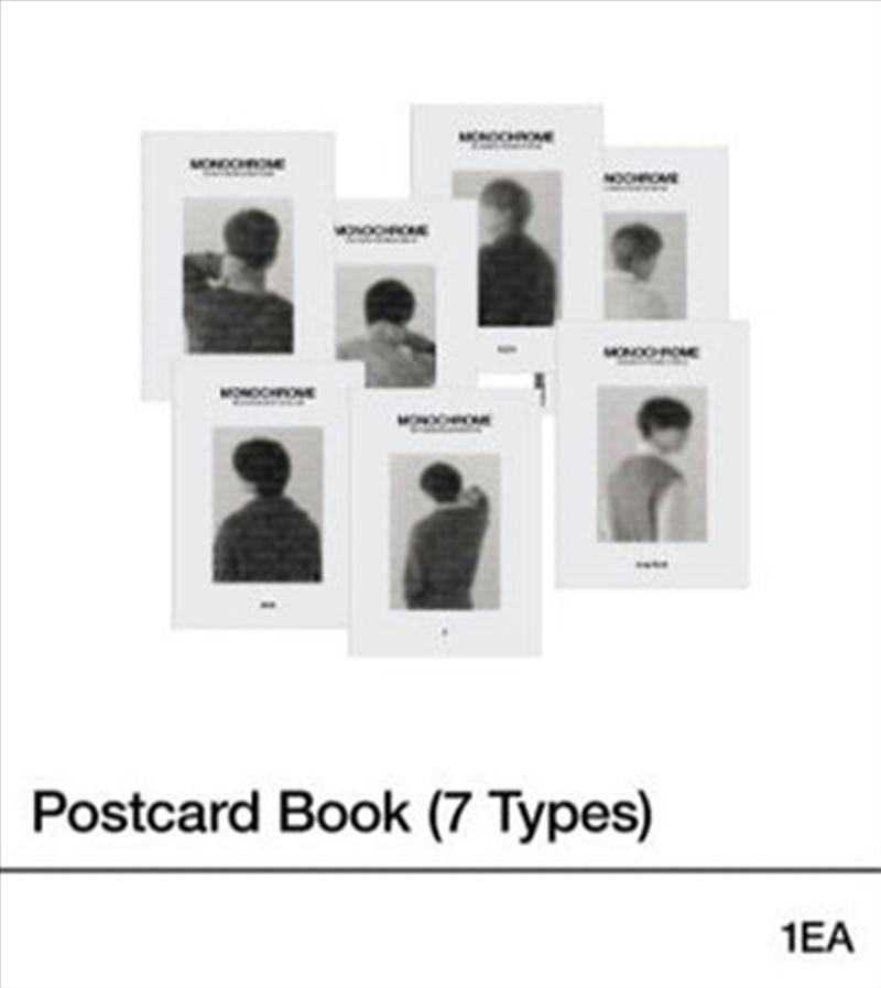 BTS - Pop Up : Monochrome Official Md Postcard Book - Jimin/Product Detail/KPOP Merch