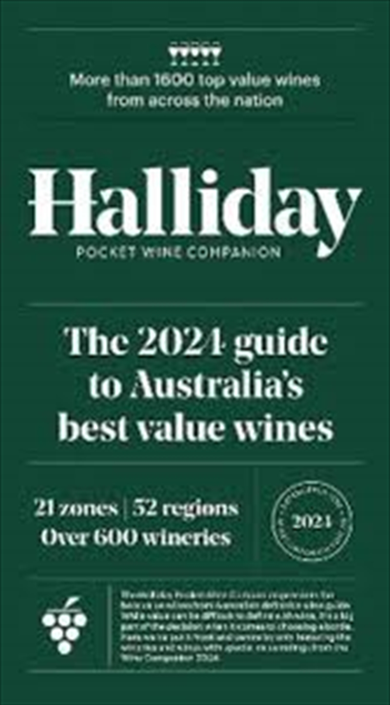 Halliday Pocket Wine Companion/Product Detail/Recipes, Food & Drink