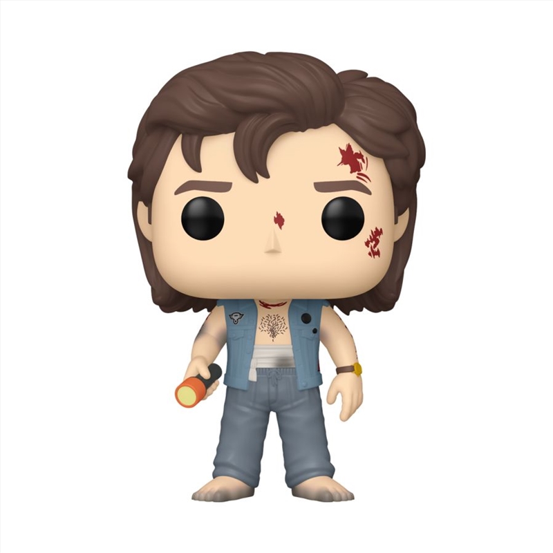Stranger Things - Steve (Battle Damage) US Exclusive Pop! Vinyl [RS]/Product Detail/TV