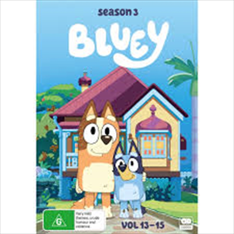 Bluey - Season 3 - Vol 13-15/Product Detail/Animated